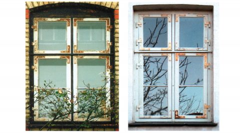 Rustbeskyttede af vinduesbeslag